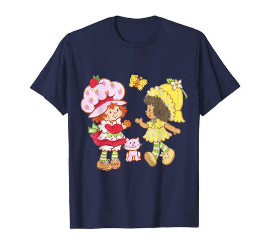 Strawberry Shortcake & Orange Blossom Cookie Vintage T-Shirt