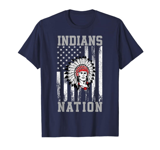 Stebbins Indians Logo Nation HS T-Shirt