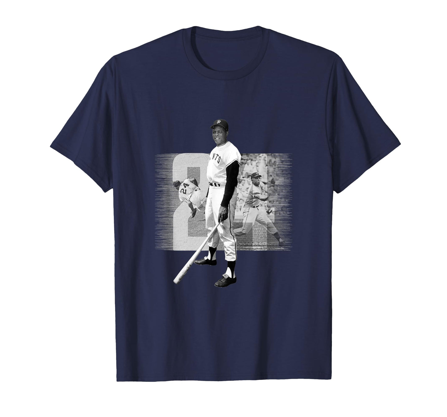 Willie Mays_Baseball_001 T-Shirt