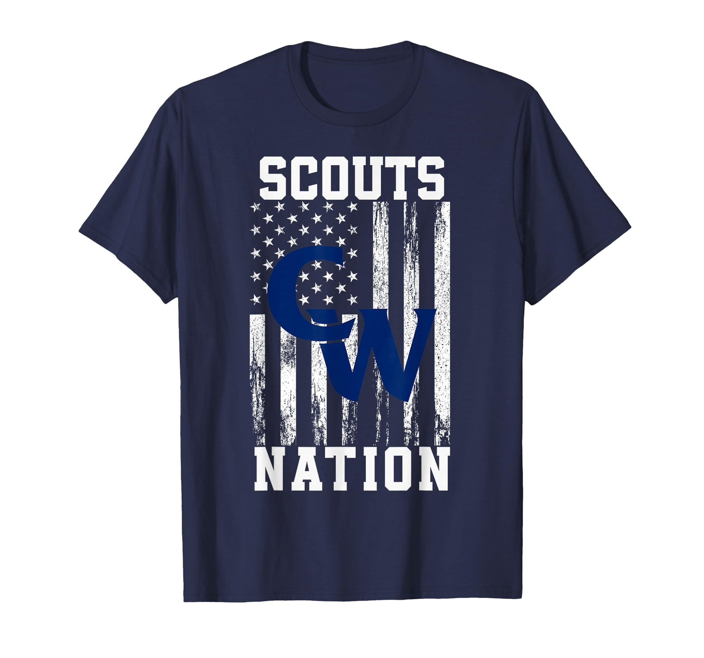 Conrad Weiser Scouts Logo Nation HS T-Shirt