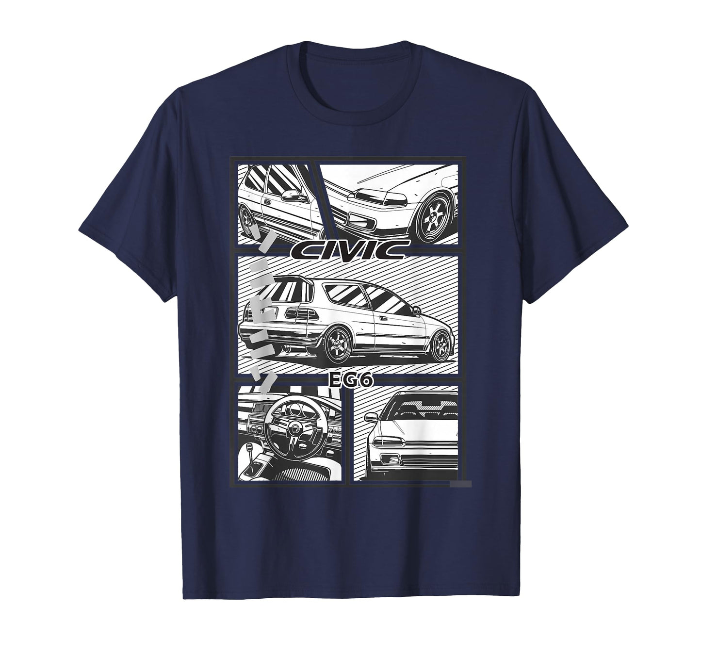 Civic eg 6 Japanese car T-Shirt