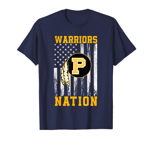 Pontotoc Warriors Logo Nation HS T-Shirt