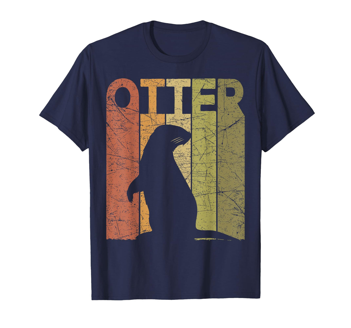 Otter Vintage Otter Lover Retro Sea Otter T-Shirt