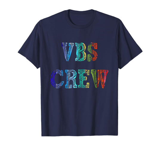 VBS Crew Paint Splatter Vacation Bible School Apparel T-Shirt