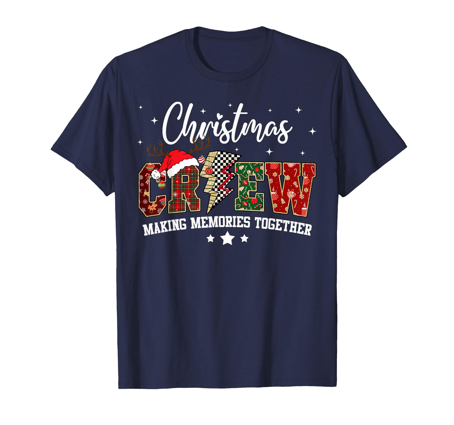Christmas Crew Matching Family Xmas Party Men Women Kids T-Shirt