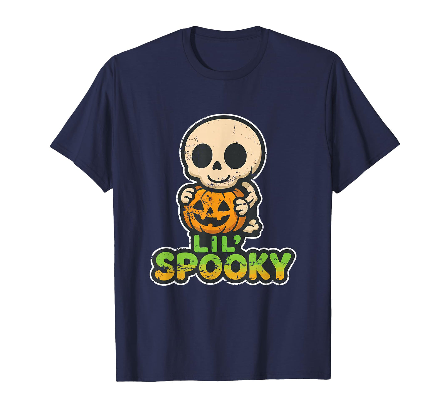Lil Spooky Skeleton Pumpkin T-Shirt