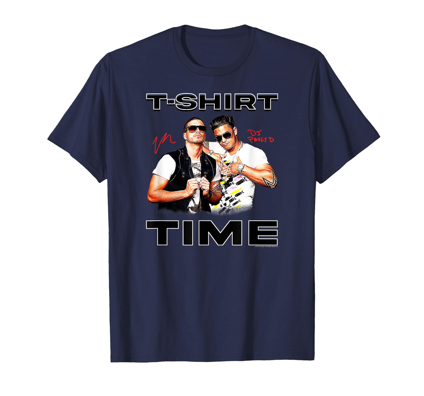 Jersey Shore T-Shirt Time Vinnie and DJ Pauly Reality TV T-Shirt
