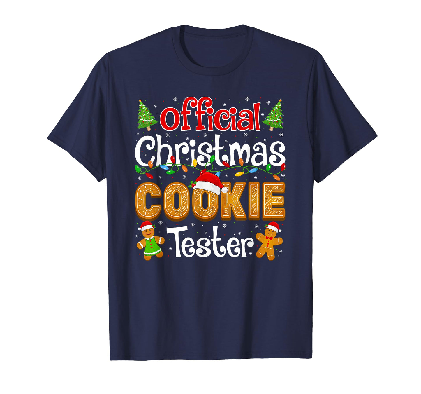 Official Christmas Cookie Tester Baking Crew Baker Xmas T-Shirt