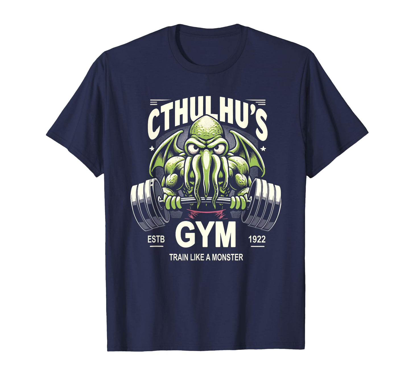 Cthulhu Gym Workout Shirt for Fitness Fans - Funny Cthulhu T-Shirt