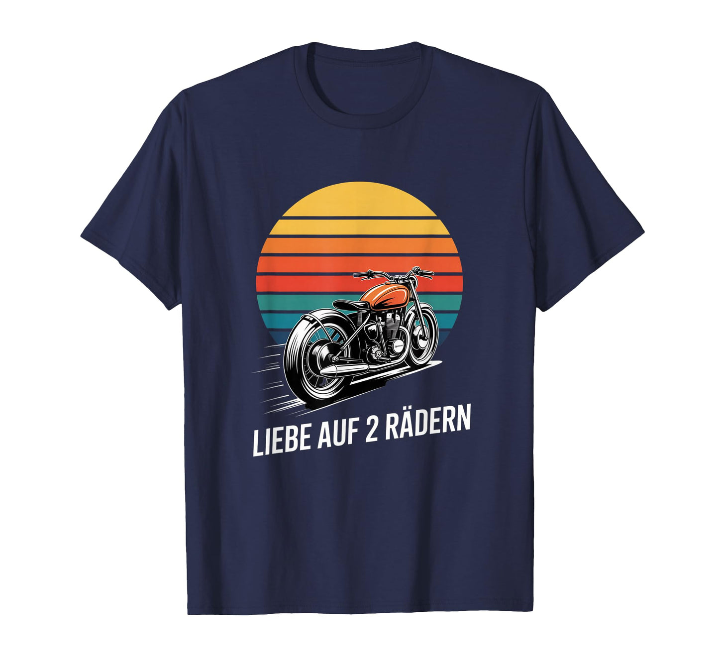 Vintage Motorcycle Outfit | Santa Cruz Retro Bike T-Shirt