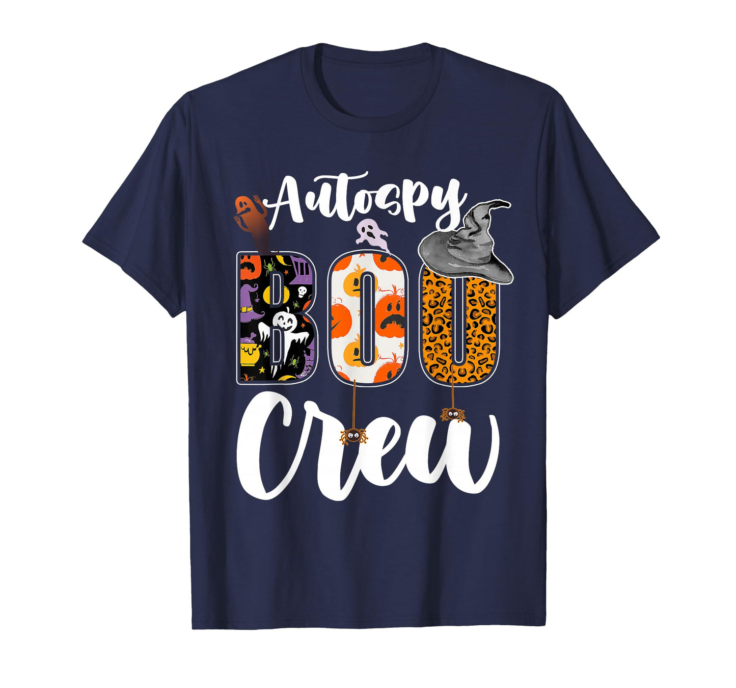 Autospy Boo Crew Halloween Match Forensics T-Shirt