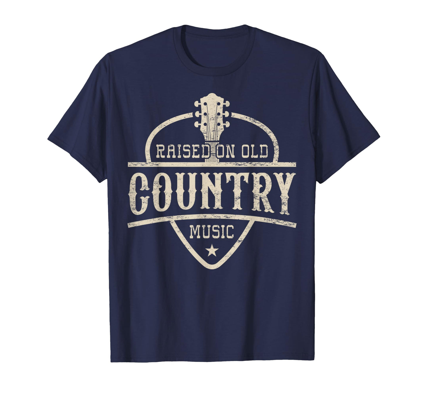 Raised On Old Country Music 80s 90s Vintage Southern Music T-Shirt