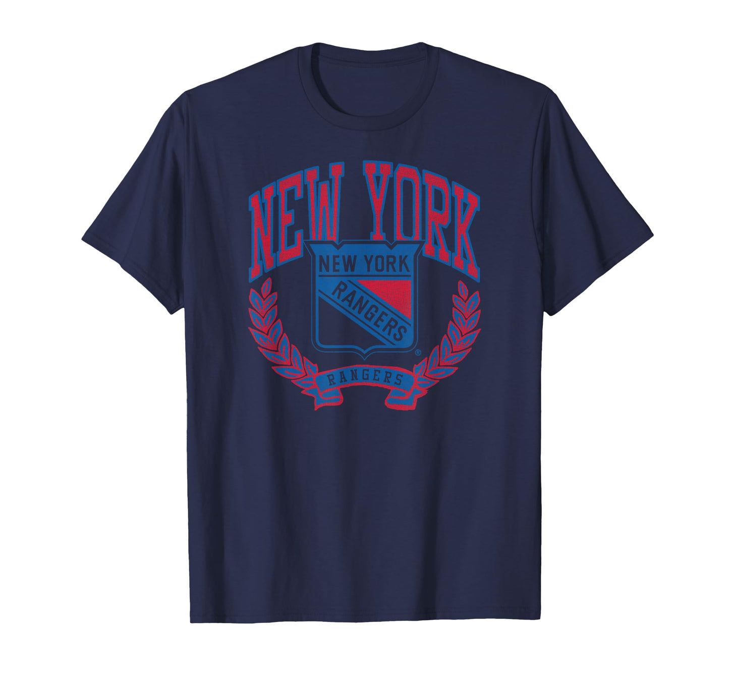 New York Rangers Vintage Victory White Officially Licensed T-Shirt