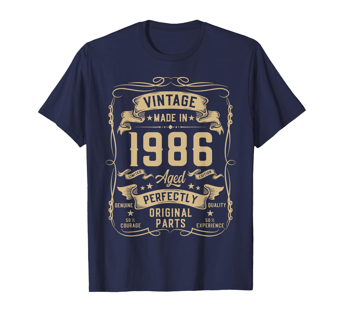Vintage 1986 39yr 39th Birthday Gifts for Men 39 Years Old T-Shirt