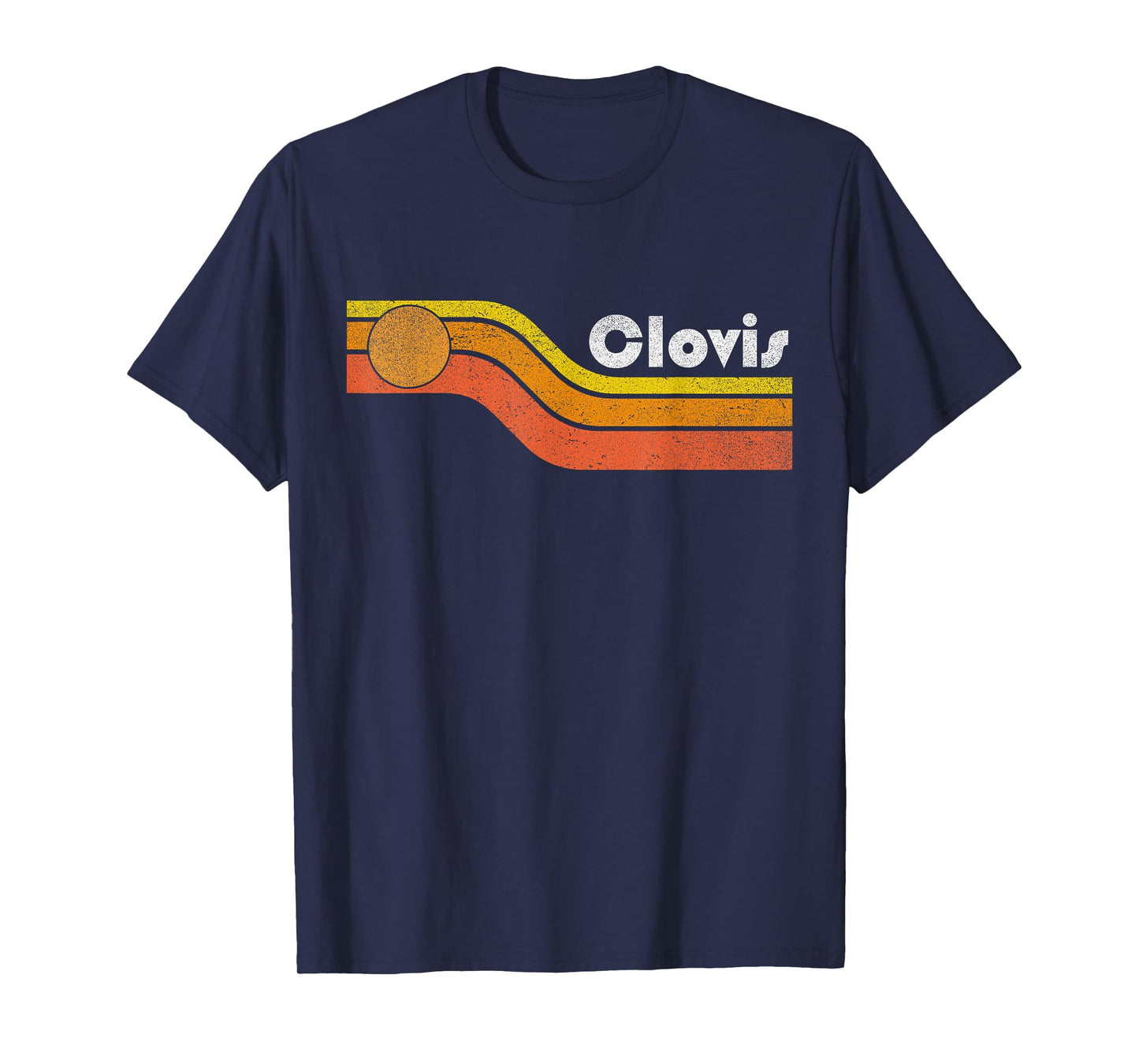 Clovis - Vintage Men Women 70s 80s Graphic Cool Retro T-Shirt