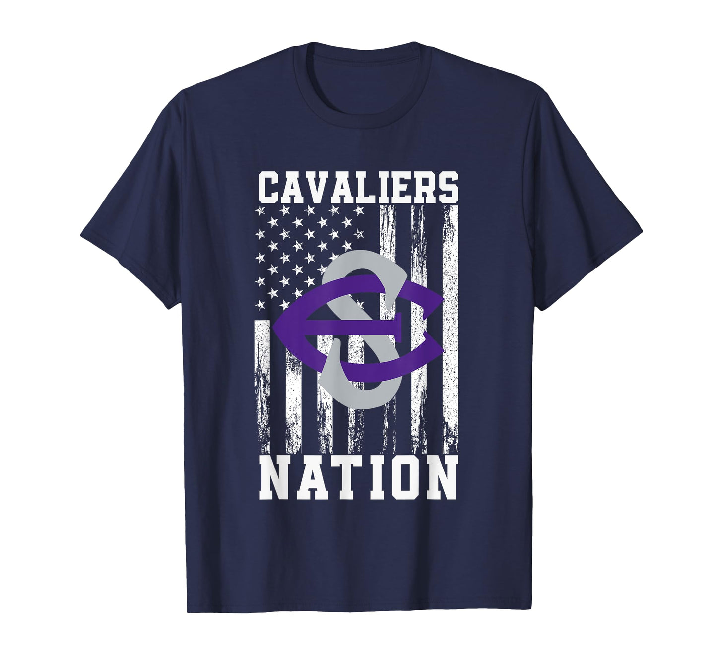 East Stroudsburg South Cavaliers Logo Nation HS T-Shirt
