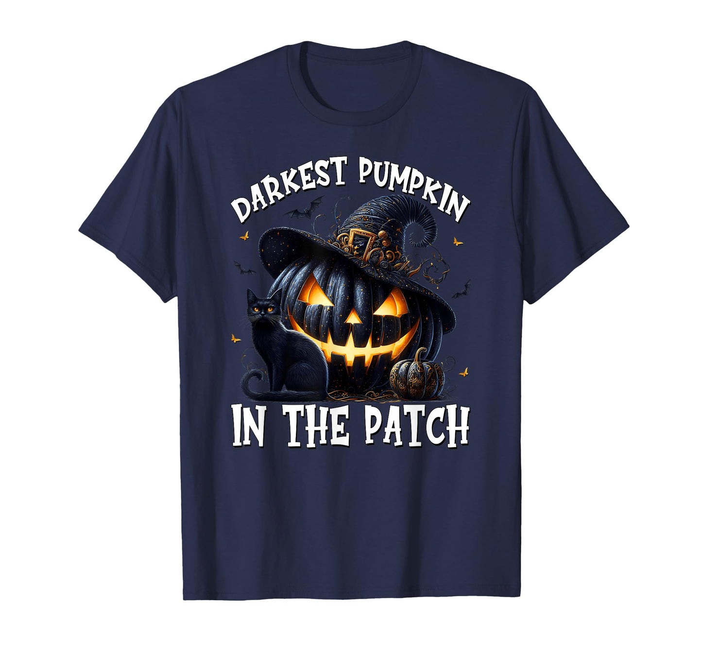 Gothic Cat Graphic for Witchy Women Funny Saying Halloween T-Shirt