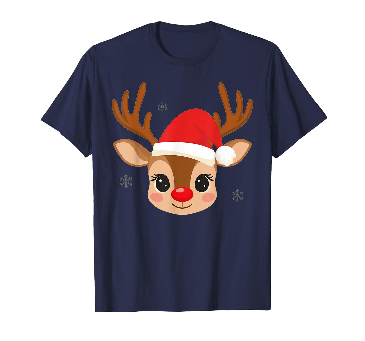 Reindeer Christmas 2025 Family Matching for Girls & Toddlers T-Shirt