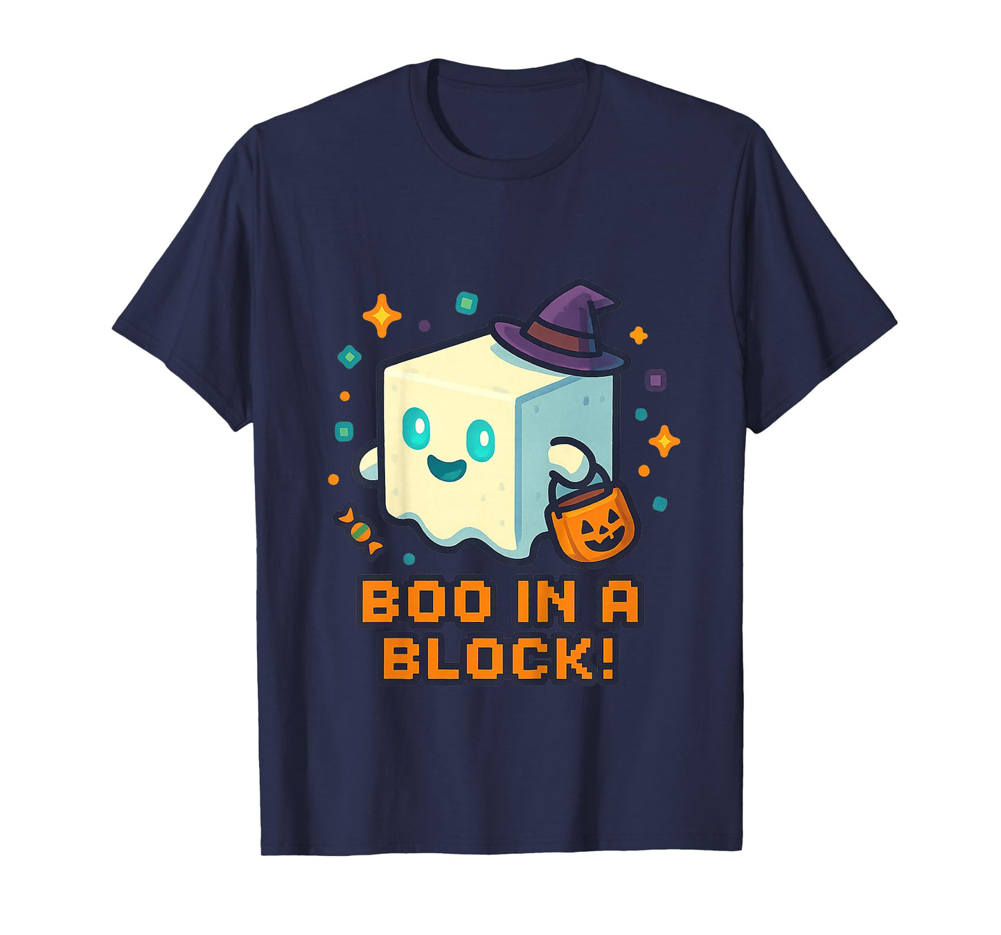 Kids Boo in a Block T-Shirt