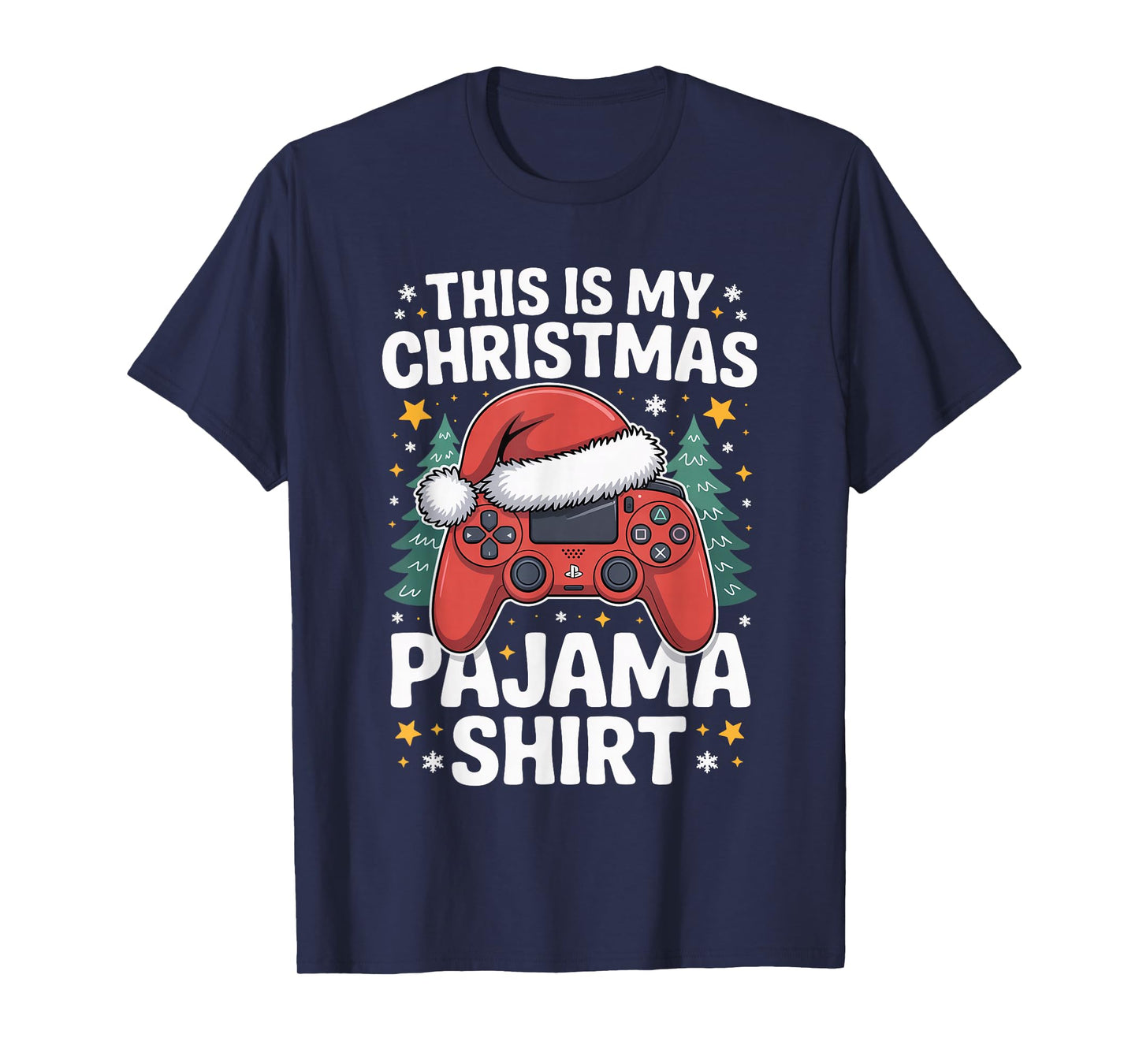 This is My Christmas Pajama Gamer Video Game Boys Kids T-Shirt