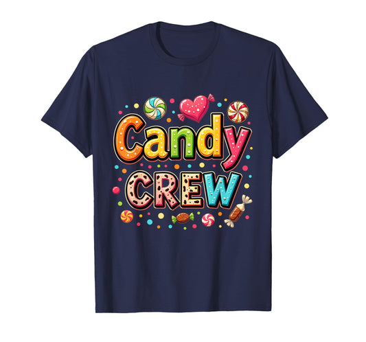 Candy Party Crew Lover Cute Halloween Trick or Treat Outfit T-Shirt