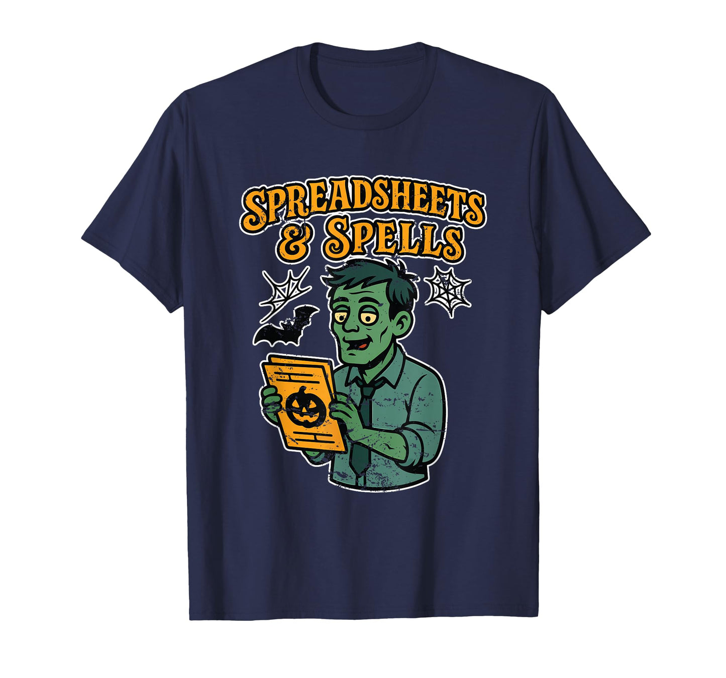 Spreadsheets and Spells Office Magic T-Shirt