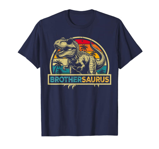 Brothersaurus T Rex Dinosaur Brother Saurus Family Matching T-Shirt