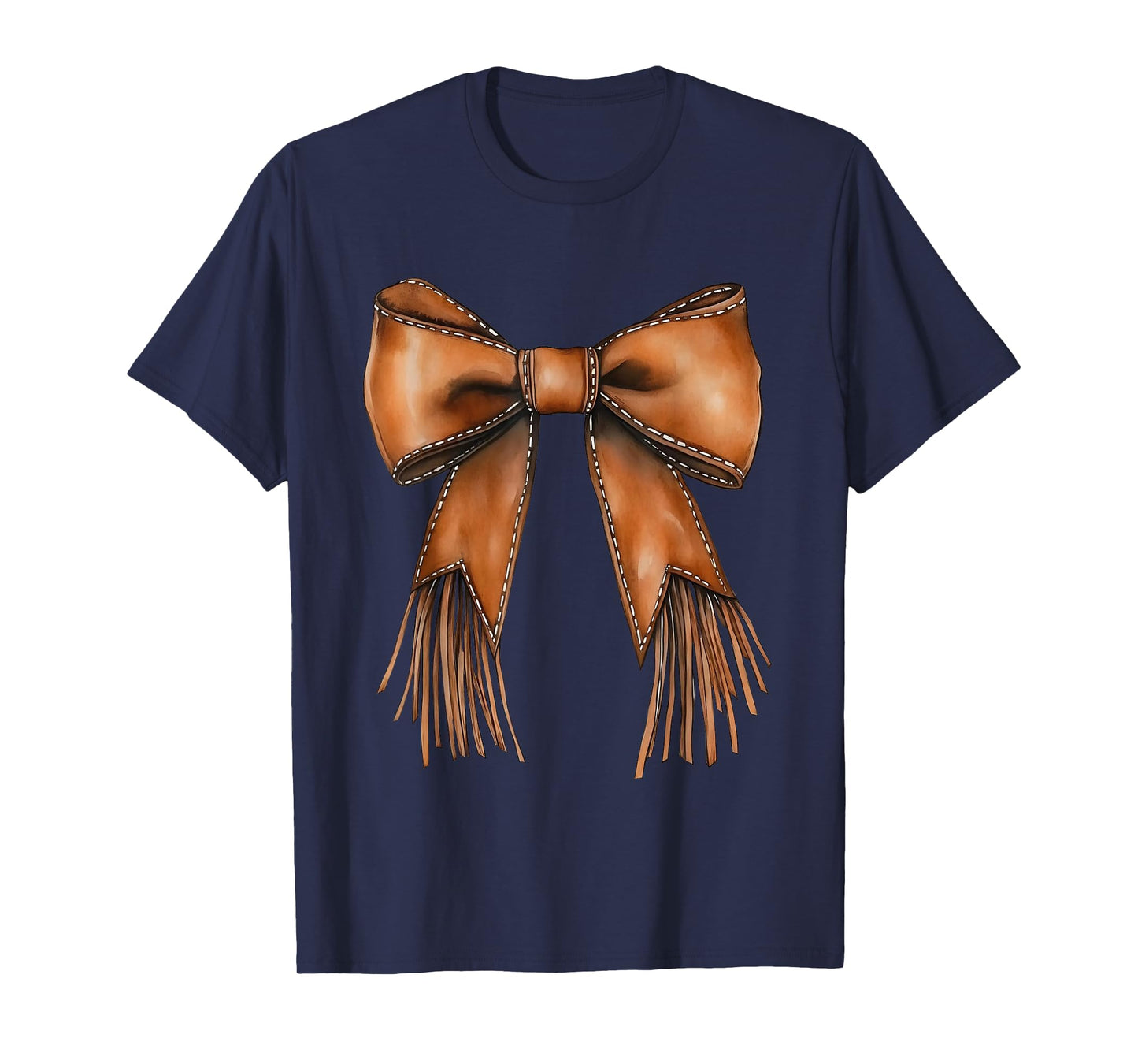 Cowgirl Bow Preppy y2k Coquette Western Cowgirl Bow Howdy T-Shirt