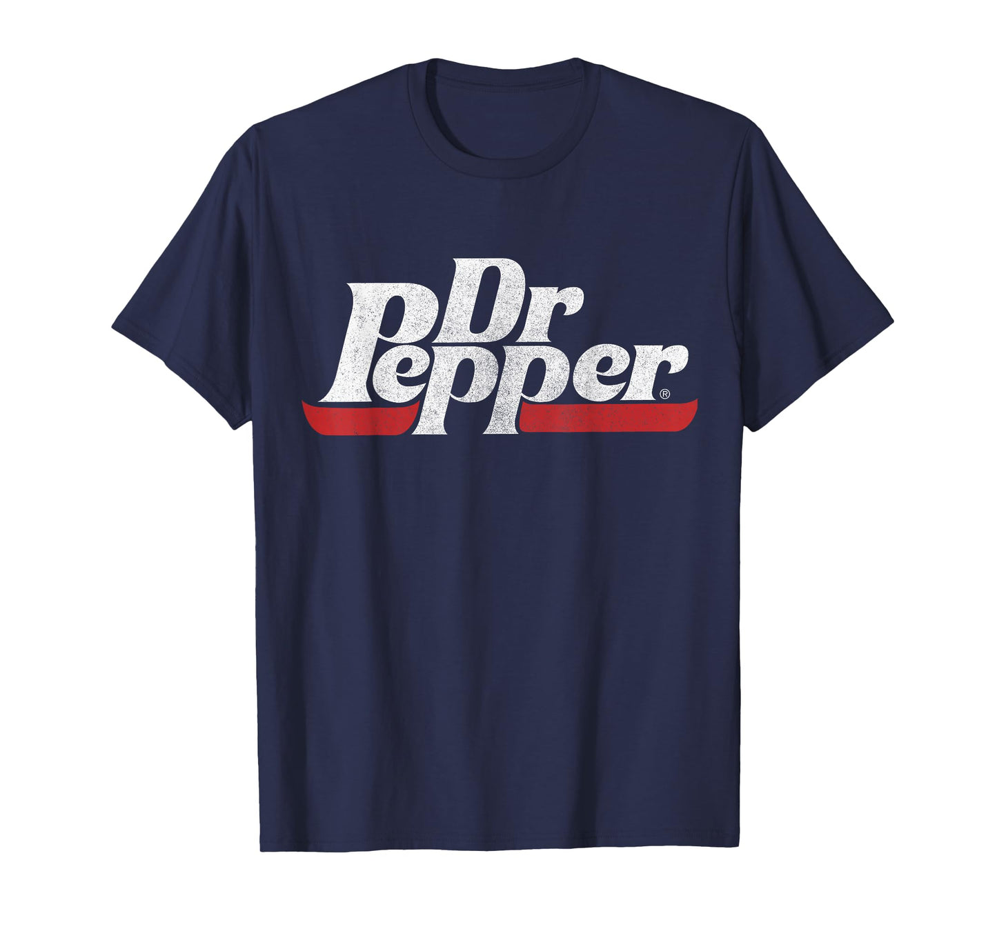 Dr. Pepper Classic Distressed Logo T-Shirt