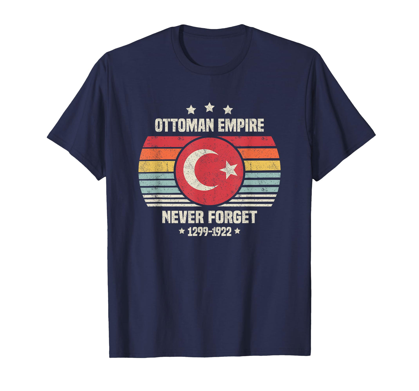 Never Forget Ottoman Empire Retro Style Funny History T-Shirt