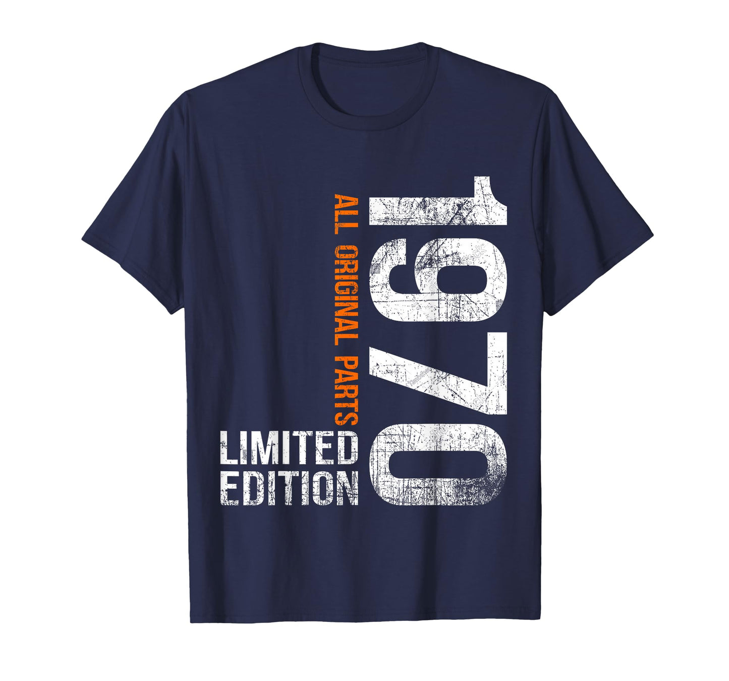 Vintage 1970 55th Birthday Gifts Men Women 55 Years Old T-Shirt