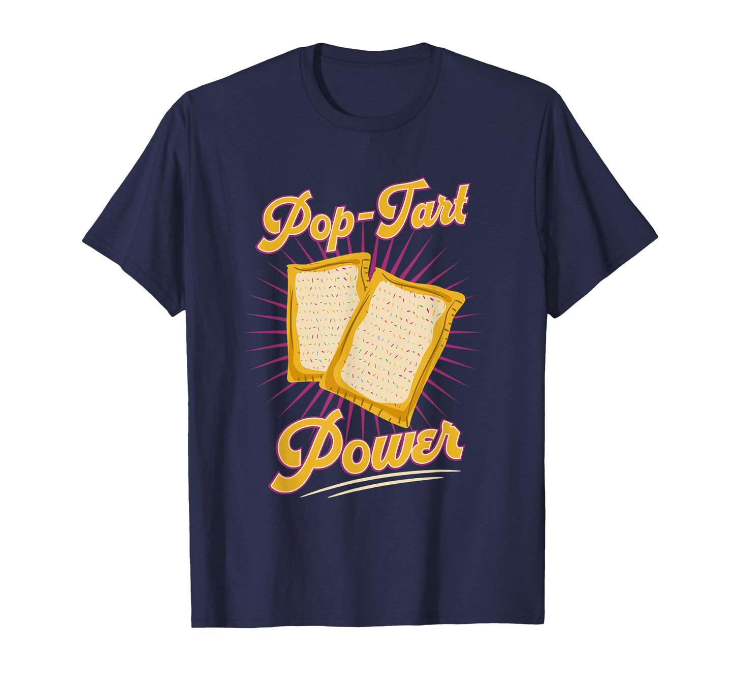 Bodybuilding Pre-Workout T-Shirt Pop Tart Power Gym Exercise T-Shirt