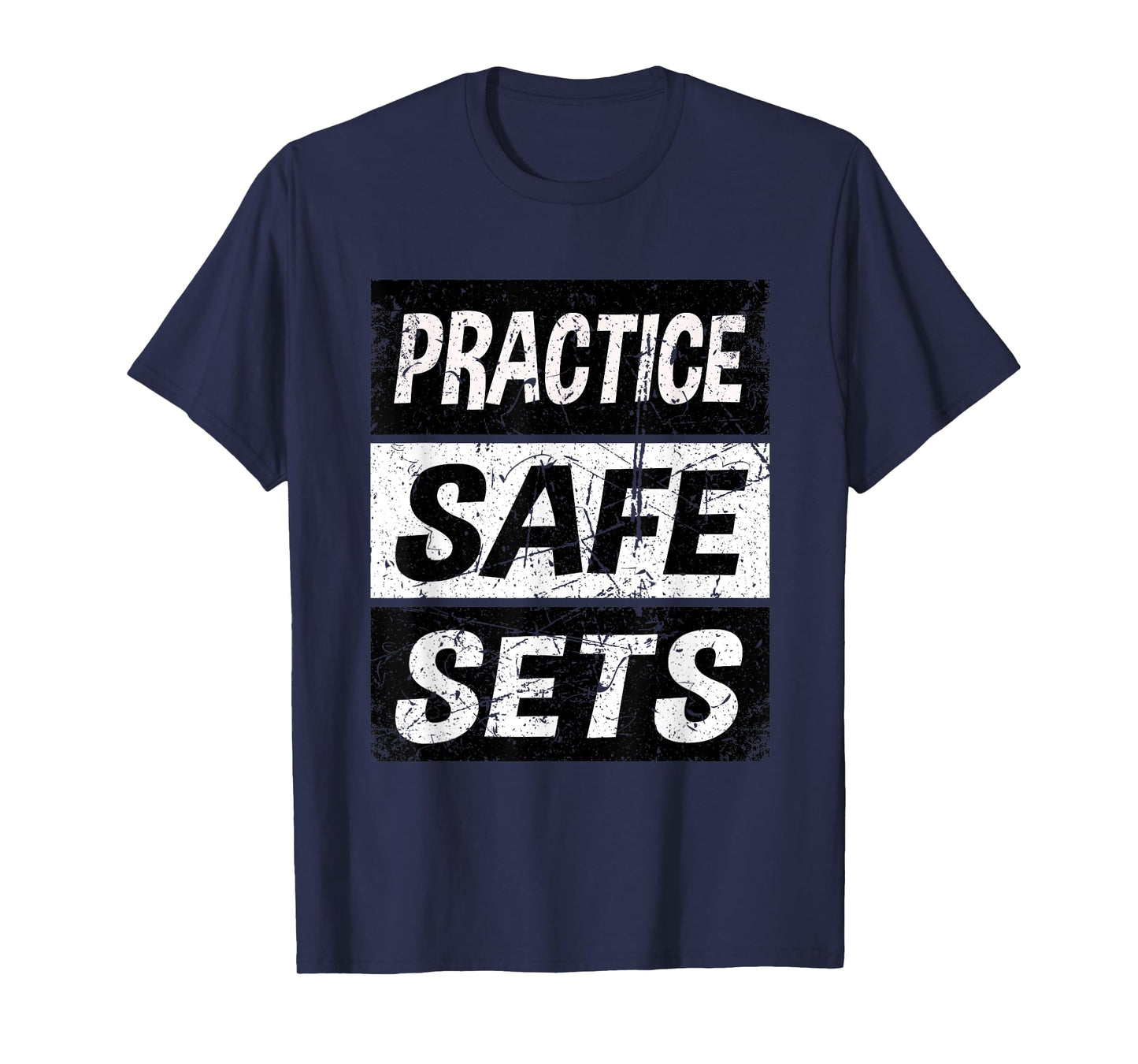 Retro Practice Safe Sets Shirt Weight Lifting Shirt Gym T-Shirt