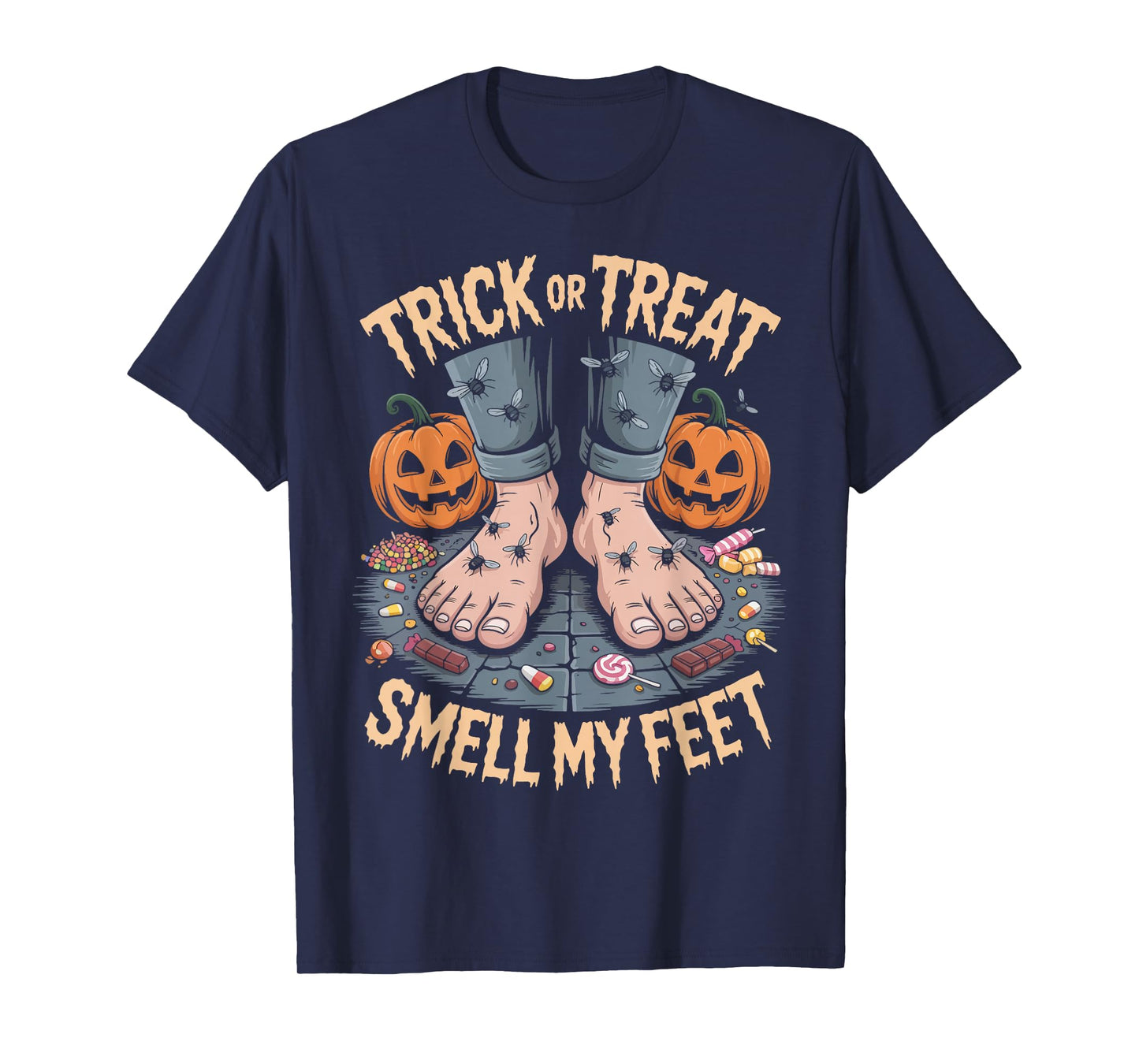 Funny Trick-Or-Treat Halloween T-Shirt
