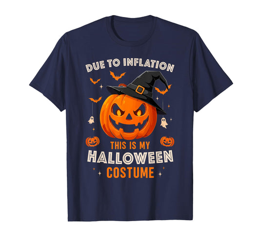 Pumpkin Halloween Costume Men Women Funny Halloween 2025 T-Shirt