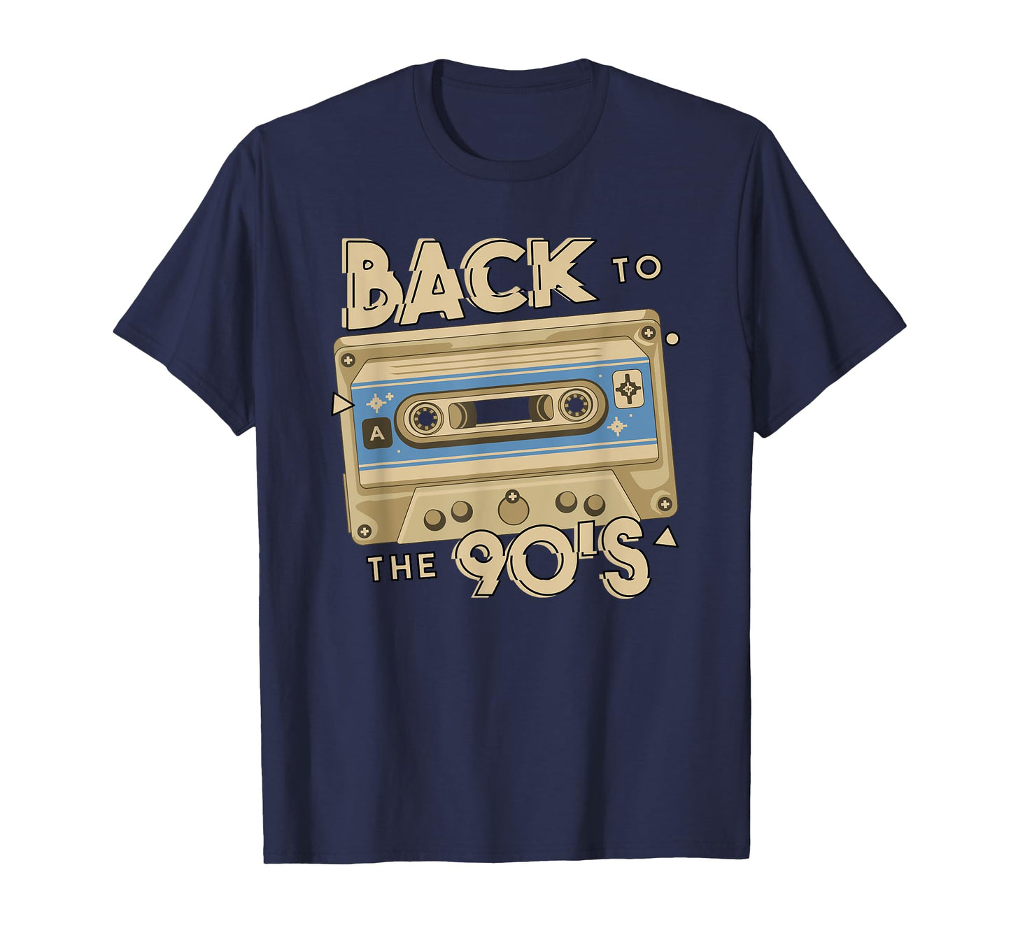 Men's Women's Kids Vintage Retro Back To 90's Graphic Design T-Shirt
