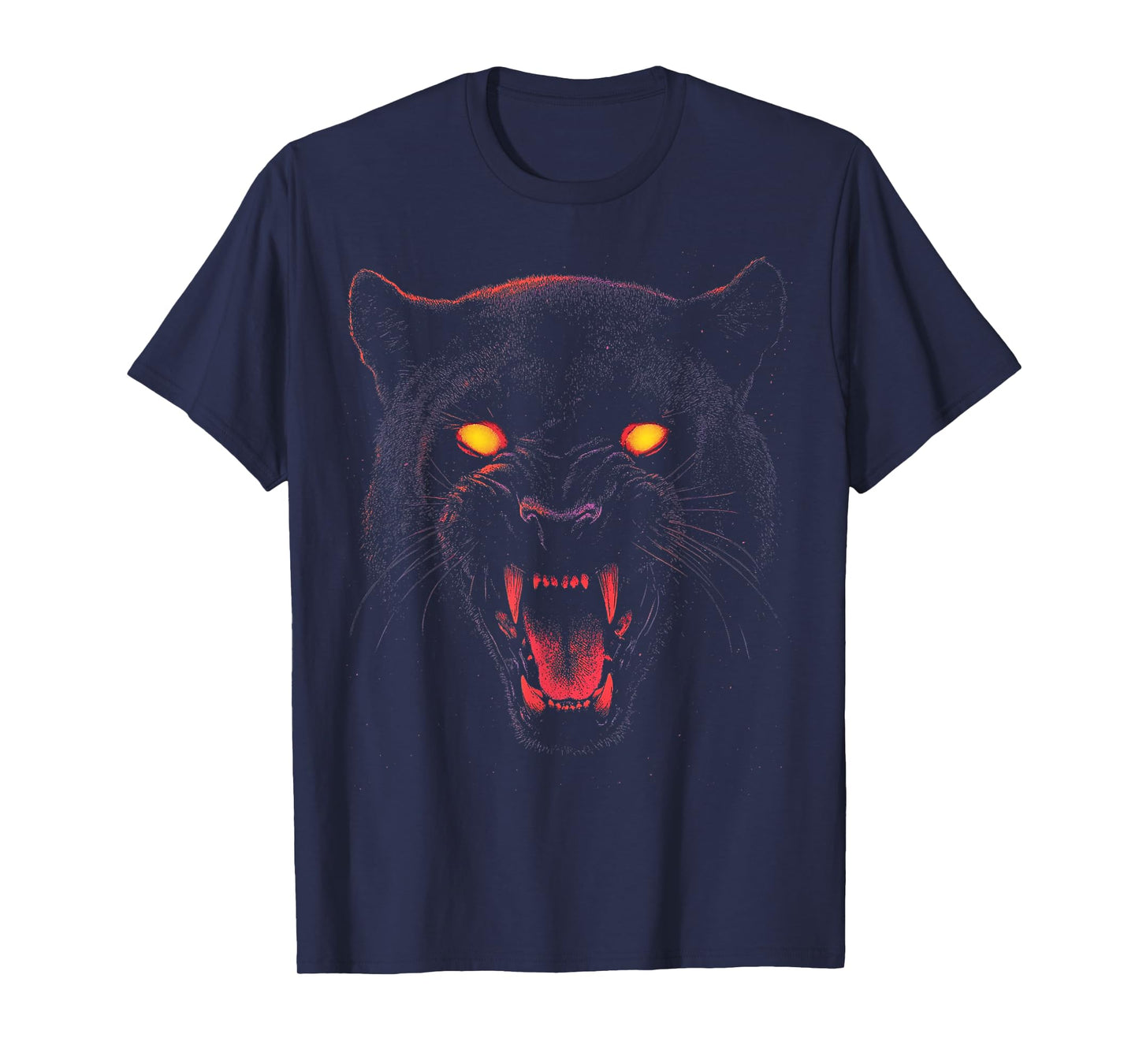 Graphic Panther Black T-Shirt