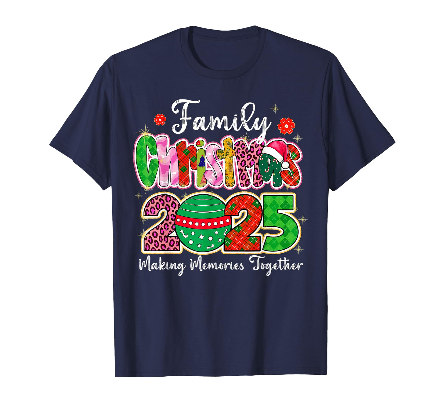 Matching Family Christmas 2025 Team Santa Elf Squad Outfit T-Shirt
