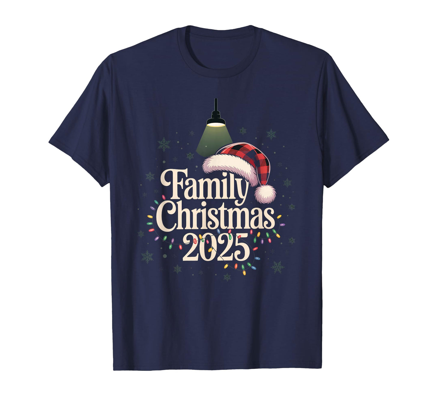 Family Christmas 2025 Matching Outfit Xmas Men Women Kids T-Shirt