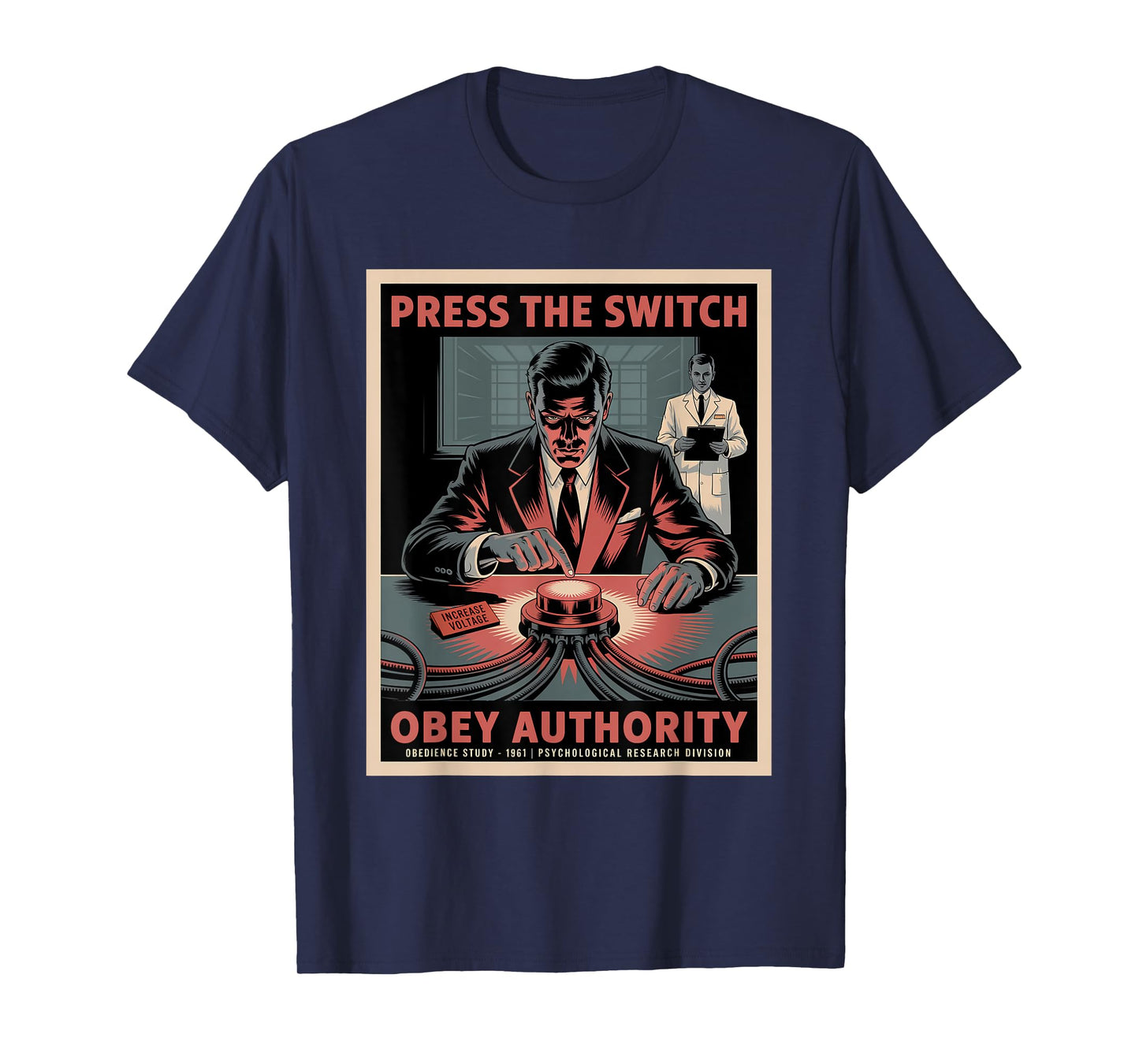 Obey Authority - Mind Control Conspiracy Theory T-Shirt