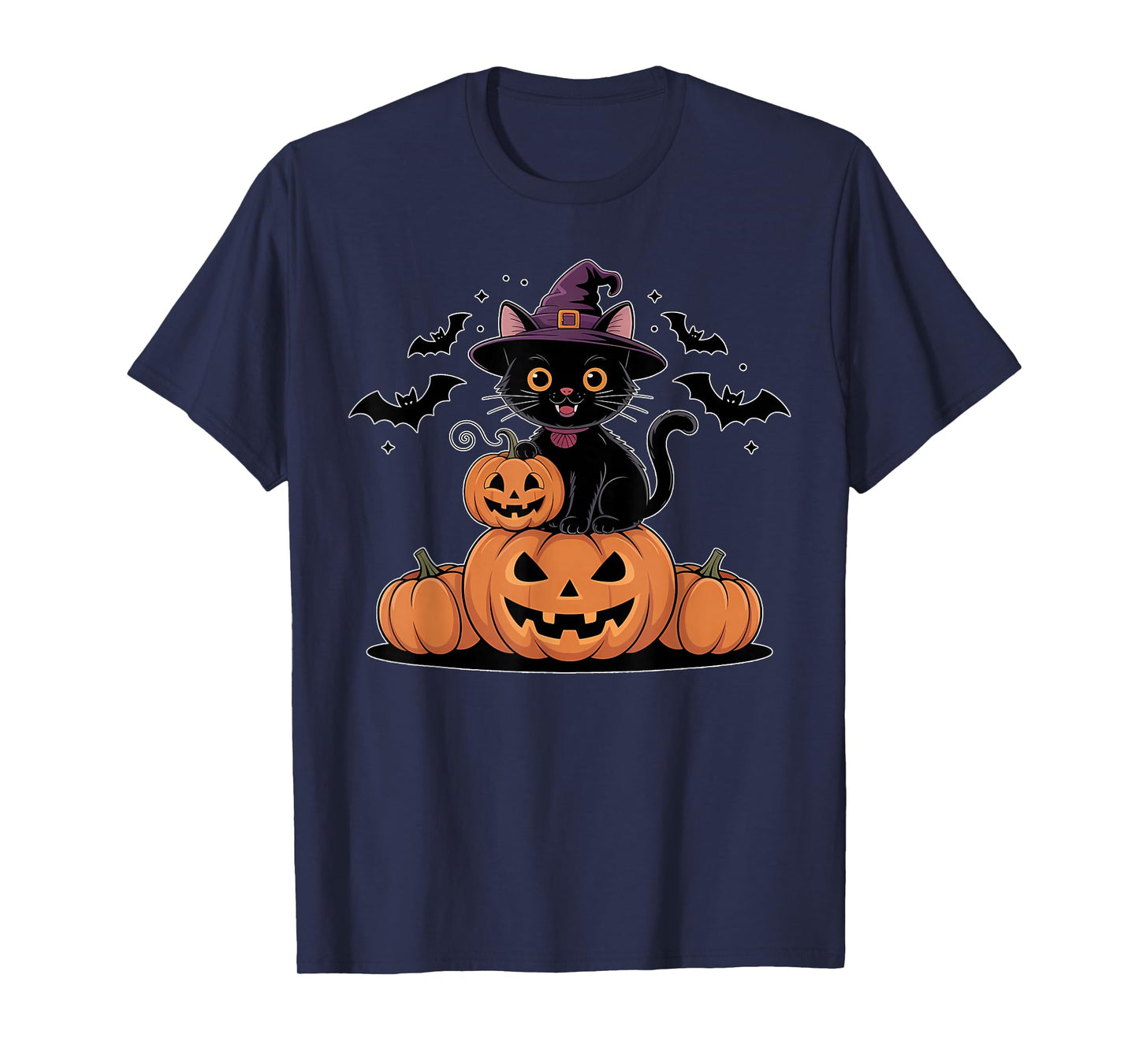 Ghost Cat Meme Funny Halloween Witch Cats Ghosts T-Shirt