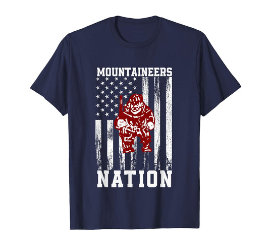 Stroudsburg Mountaineers Logo Nation HS T-Shirt