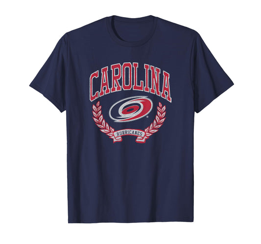 Carolina Hurricanes Vintage Victory Black Licensed T-Shirt