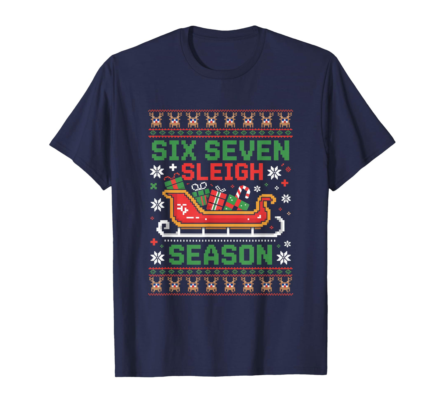 Funny Gen Alpha Gen Z Slang Funny Christmas Sweater T-Shirt