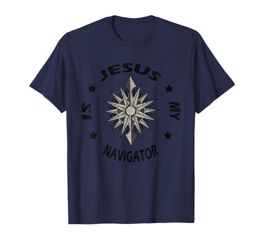 Vintage Jesus Is My Navigator T-Shirt