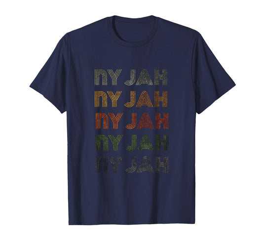 Love Heart Nyjah Tee Grunge Vintage Style Black Nyjah T-Shirt