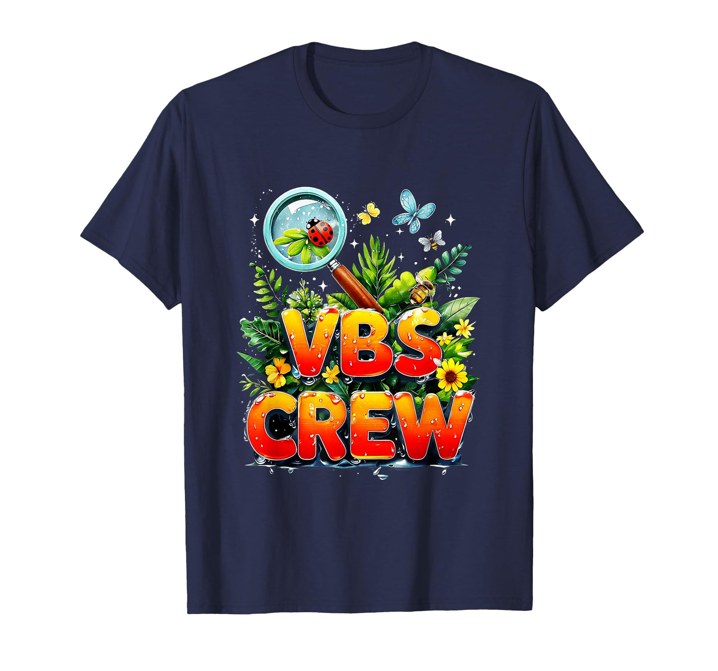 VBS Crew VBS 2025 Magnified Smallest Insects Adventure T-Shirt