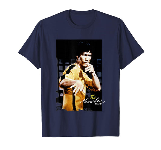 Bruce Lee Game Of Death Iconic Yellow Suit Poster Vintage T-Shirt