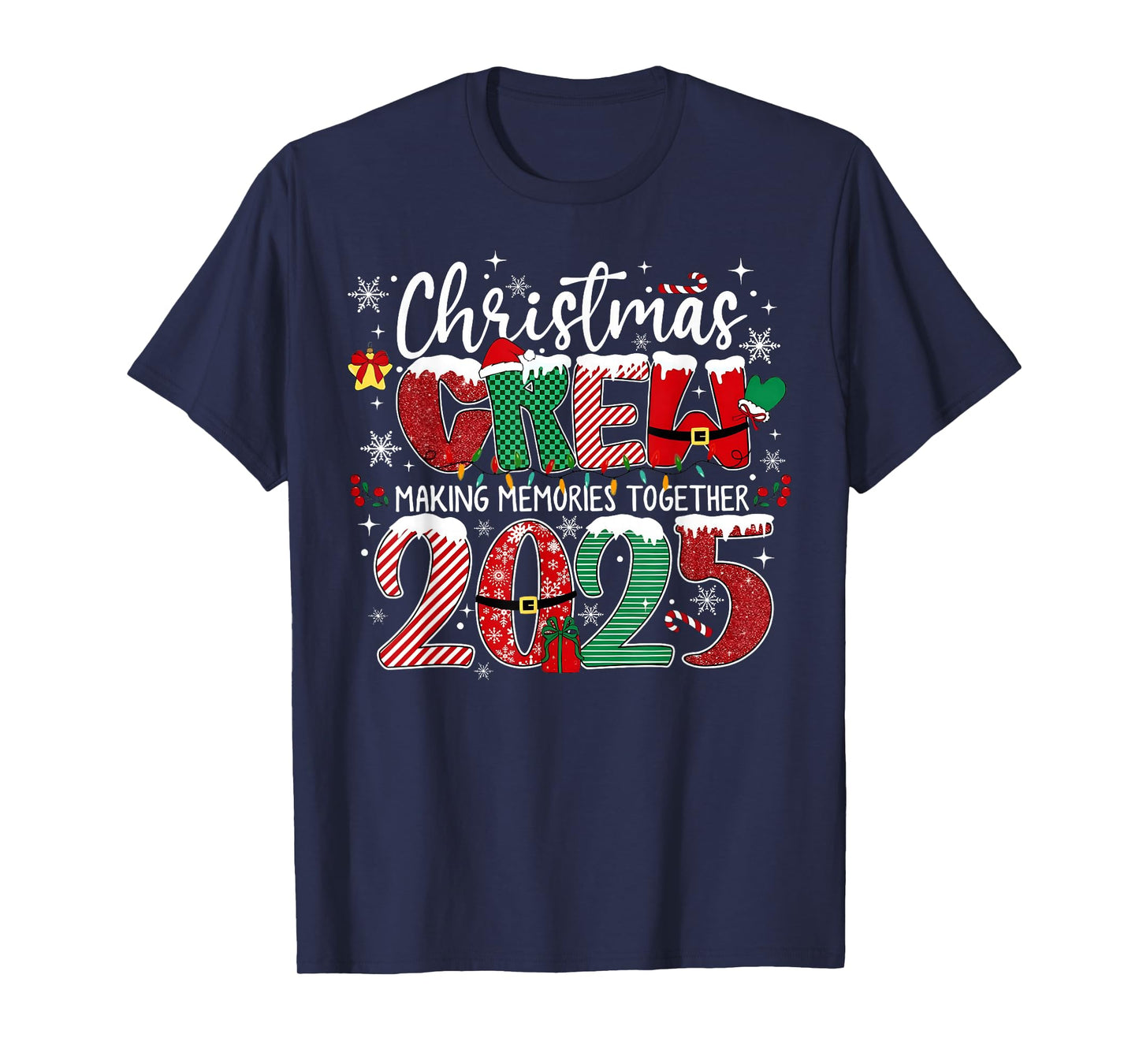 Making Memories Together Xmas Pajamas Family Christmas 2025 T-Shirt
