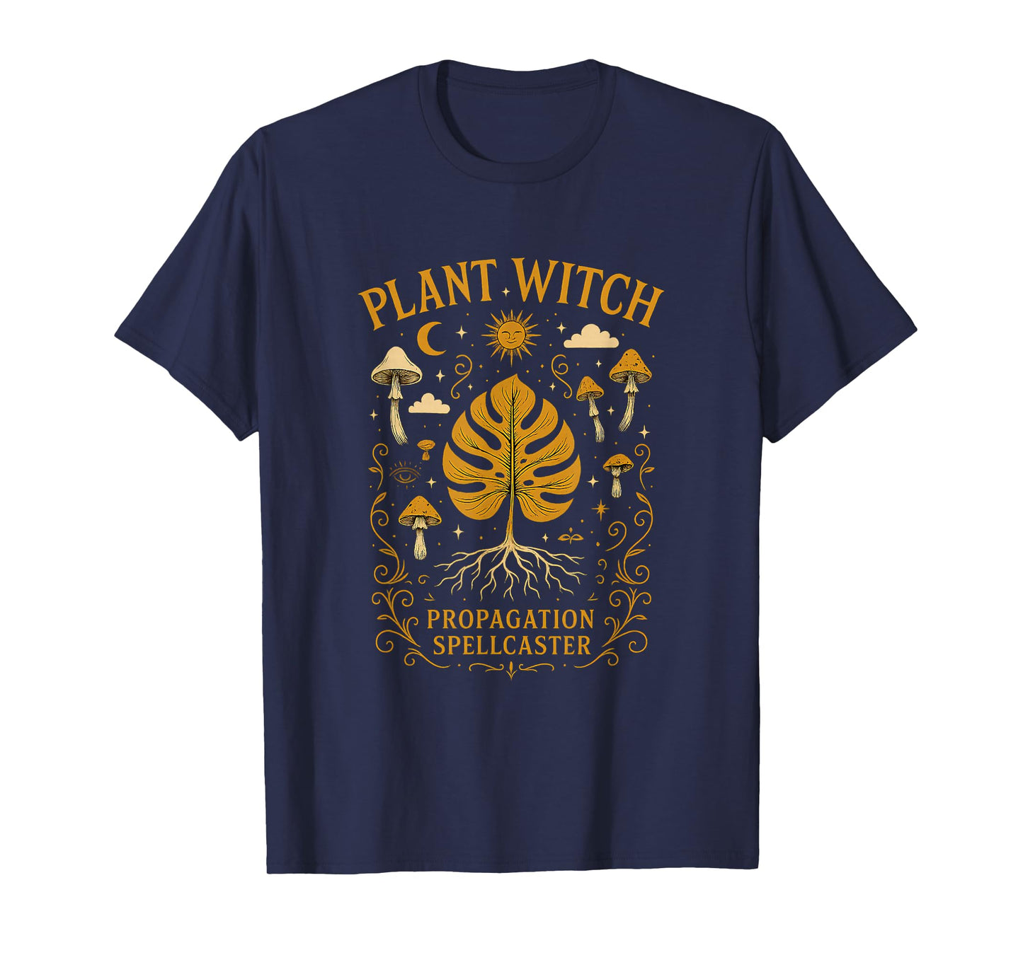 Plant Witch Monstera Propagation Spellcaster T-Shirt